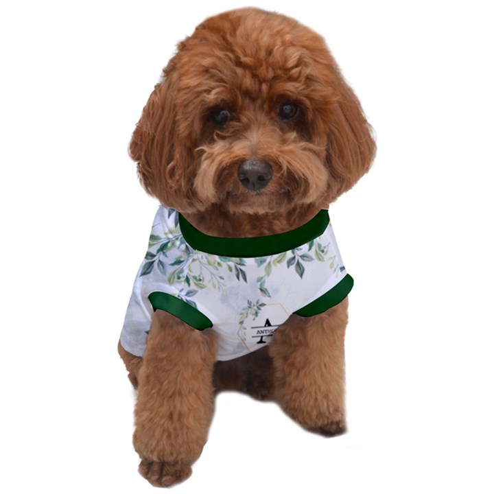 Custom Initial Name Any Text Dog T-Shirt