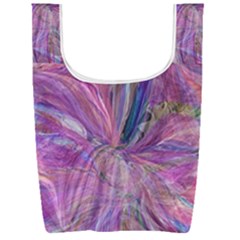 Pink On Magenta Foldable Shopping Bag