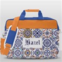 Personalized Tiles Name MacBook Shoulder Laptop Bag MacBook Pro 15  Shoulder Laptop Bag View3