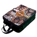 Custom Initial Name Any Text Photo Full Print Foldable Shoe Storage Bag View1