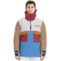 Personalized Mix Color Any Text Name Men s Pullover Zip Ski and Snowboard Waterproof Breathable Jacket View1