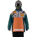 Custom Mix Color Any Text Name Men s Ski and Snowboard Waterproof Breathable Jacket View1