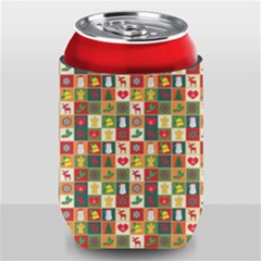 Template Christmas Pattern Can Holder