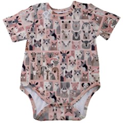 Happy Animals Baby Short Sleeve Bodysuit