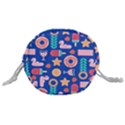 Custom Initial Name Summer Items Drawstring Bucket Bag View3