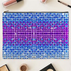 Rainbow Of Colors, Bling And Glitter Cosmetic Bag (xxxl)
