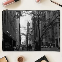 Vintage Usa Washington Street 1970 Cosmetic Bag (xxxl)