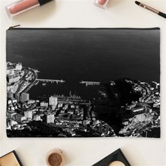 Vintage Principality Of Monaco & Overview 1970 Cosmetic Bag (xxxl)