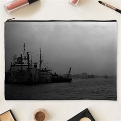 Vintage China Shanghai Port 1970 Cosmetic Bag (xxxl)
