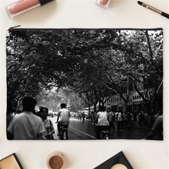 Vintage China Shanghai Street 1970 Cosmetic Bag (xxxl)
