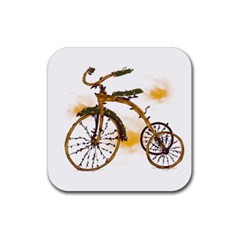 Tree Cycle Drink Coaster (square)