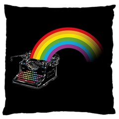 Color Writer Large Cushion Case (two Sided) 