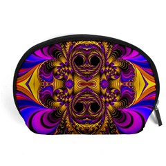 Crazy Abstract  Accessory Pouch (large)