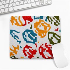 Colorful Paint Stokes Large Mousepad