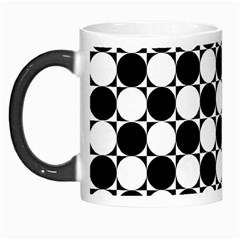 Black And White Polka Dots Morph Mug