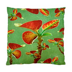 Tropical Floral Print Standard Cushion Case (one Side) 
