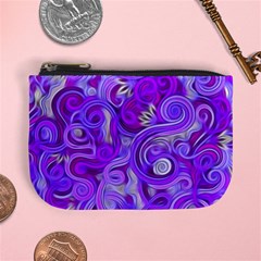 Lavender Swirls Mini Coin Purses
