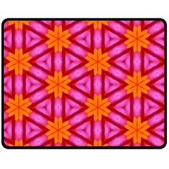 Cute Pretty Elegant Pattern Fleece Blanket (medium) 