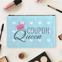 Coupon Queen Cosmetic Bag (large)