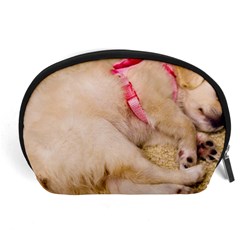 Adorable Sleeping Puppy Accessory Pouches (large) 