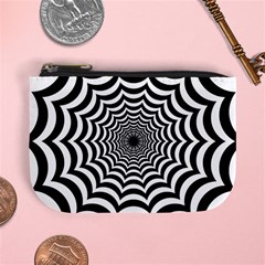 Spider Web Hypnotic Mini Coin Purses