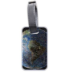World Mosaic Luggage Tags (two Sides)