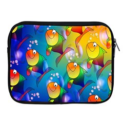 Fish Pattern Apple Ipad 2/3/4 Zipper Cases