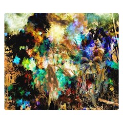 Abstract Digital Art Double Sided Flano Blanket (small) 