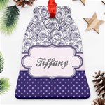 Pattern Purple 2 Ornament (Bell) Front