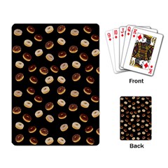Donuts Pattern Playing Card