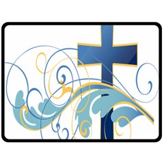 Easter Clip Art Free Religious Fleece Blanket (large) 