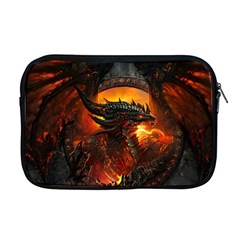 Dragon Legend Art Fire Digital Fantasy Apple Macbook Pro 17  Zipper Case