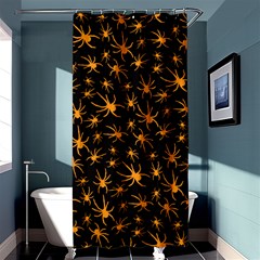 Halloween Spiders Shower Curtain 36  X 72  (stall) 