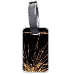 Background Abstract Structure Luggage Tags (two Sides)
