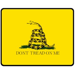 Gadsden Flag Don t Tread On Me Fleece Blanket (medium) 