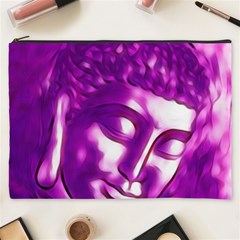 Purple Buddha Art Portrait Cosmetic Bag (xxxl) 