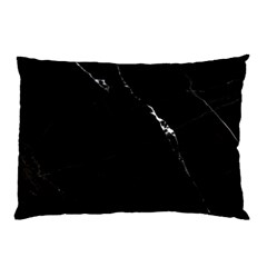 Black Marble Tiles Rock Stone Statues Pillow Case (two Sides)