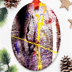 Egg In The Duck   Needle In The Egg 1 Ornament (oval)