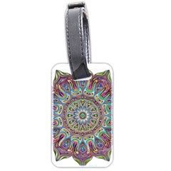 Mandala Decorative Ornamental Luggage Tags (two Sides)