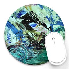 June Gloom 5 Round Mousepads