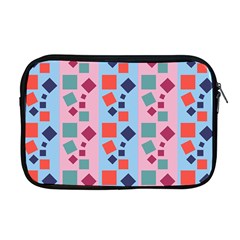 Background Desktop Squares Apple Macbook Pro 17  Zipper Case