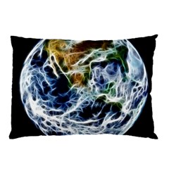 Spherical Science Fractal Planet Pillow Case (two Sides)