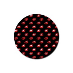 Mouthy Rubber Coaster (round) 