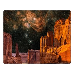 Geology Sand Stone Canyon Double Sided Flano Blanket (large) 