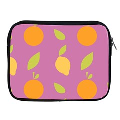Seamlessly Pattern Fruits Fruit Apple Ipad 2/3/4 Zipper Cases