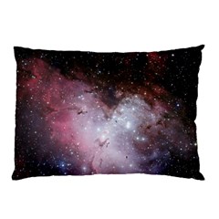 Eagle Nebula Wine Pink And Purple Pastel Stars Astronomy Pillow Case