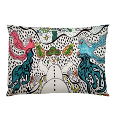 Happysnowman Pillow Case (two Sides)