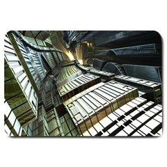 Fractals Fractal Art 3d Large Doormat 