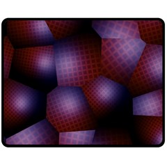 Fractal Rendering Fleece Blanket (medium) 