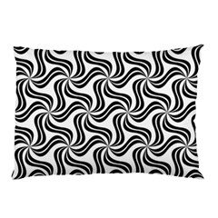 Soft Pattern Repeat Monochrome Pillow Case (two Sides)